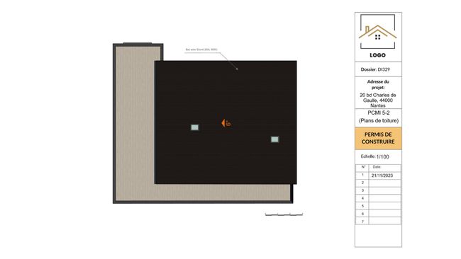 plan toiture