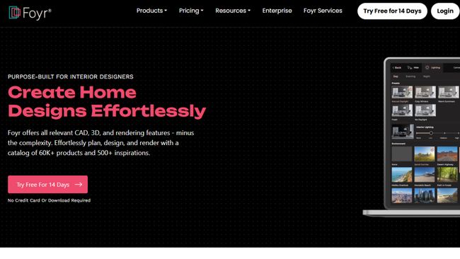 Home page Foyr